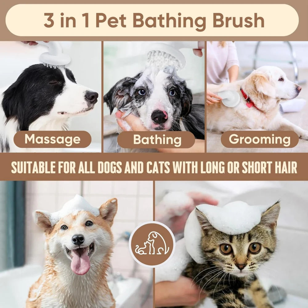Silicone Dog Bath Brush