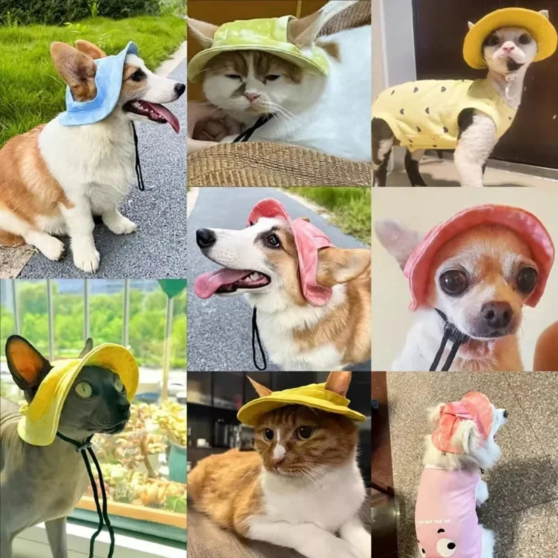 Adjustable Dog Baseball Cap